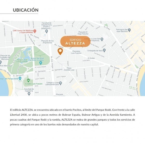 Excelente ubicacion en Pocitos venta de apartamento 